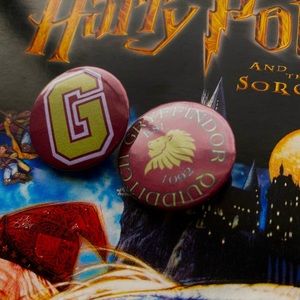 HARRY POTTER GRYFFINDOR PIN SET⚡️🦁